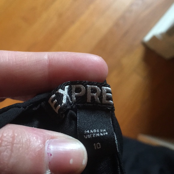 Black open back express dress - Picture 5 of 5